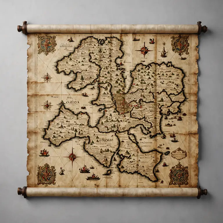 Map of Forgotten Lands